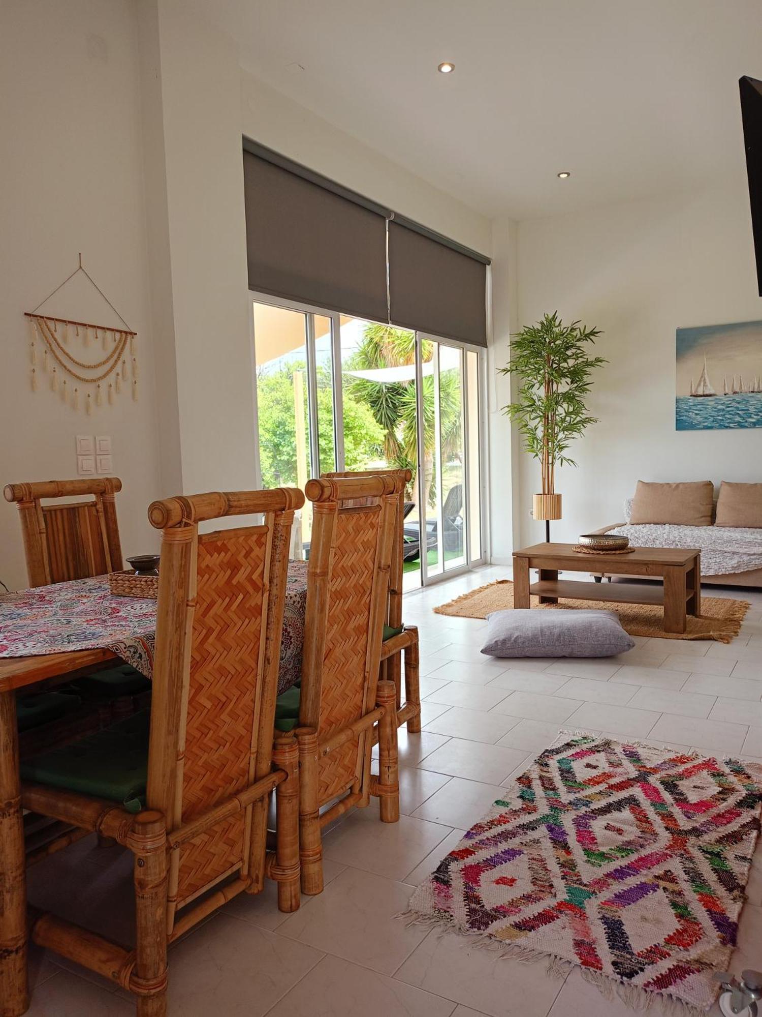 Spacious Beach House Theologos Eksteriør bilde